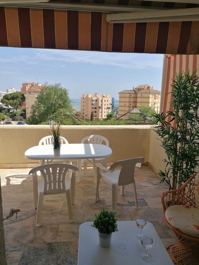 Estudio Terraza Vista Mar Parking Gratuito Piscinas Беналмадена Екстериор снимка